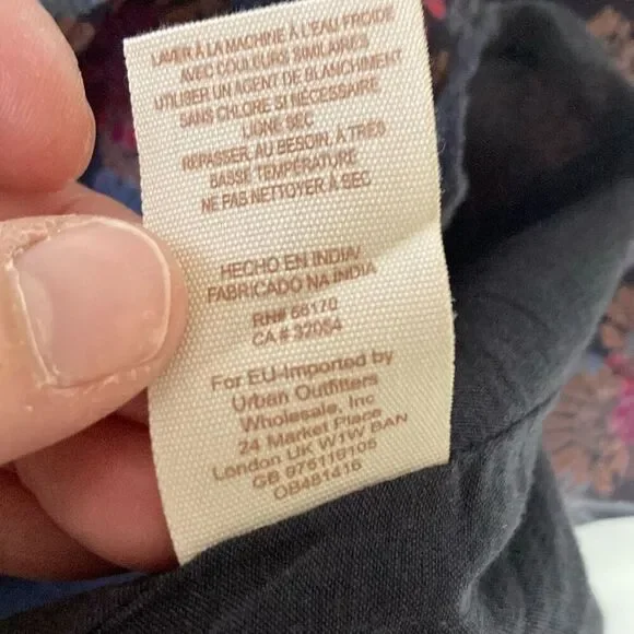 Free People Fit and Flare Mini Dress/Tunic Top Size 2 (J20) - Picture 14 of 15